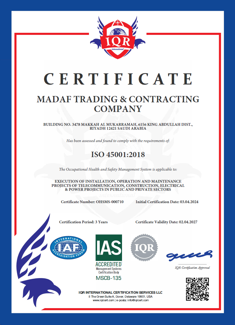 ISO 45001 2018